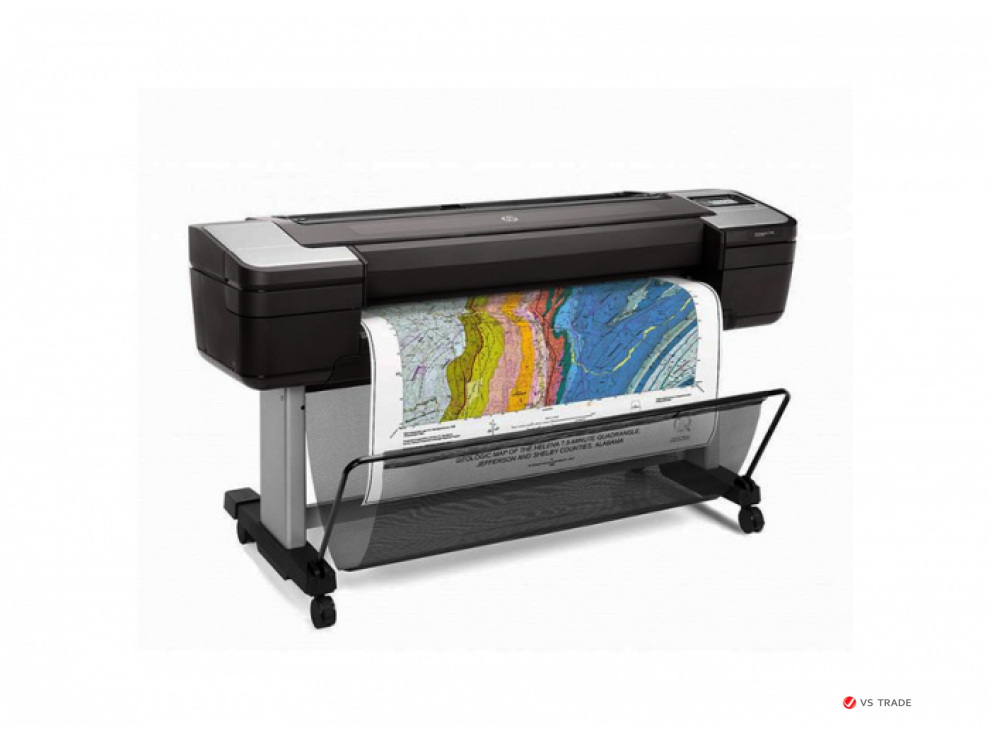 Плоттер HP 1VD87A, DesignJet T1700 44-in PostScript Printer, A0