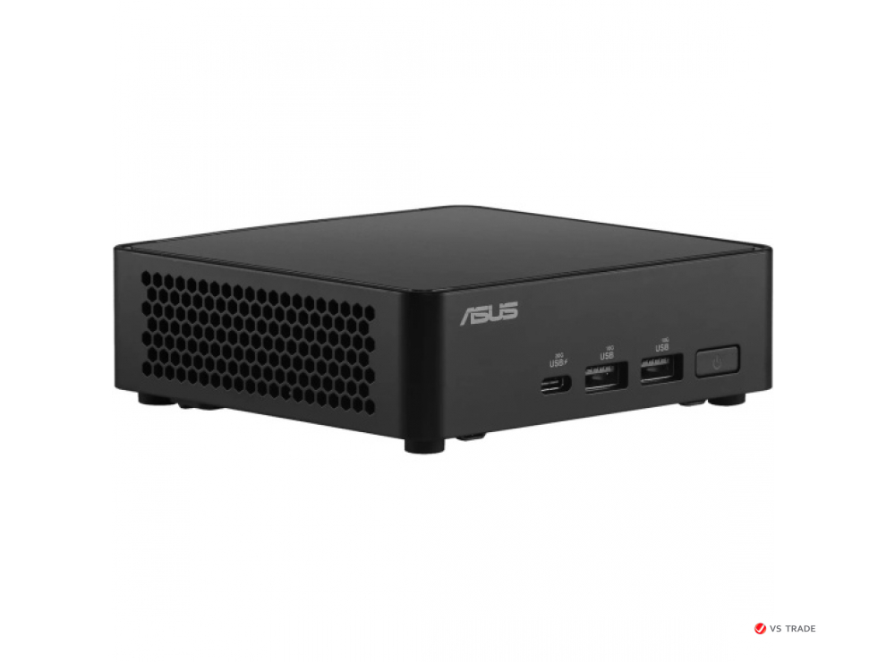 ASUS NUC BAREBONE, NUC14 pro, Core 3 100U, 2xDDR5, SSD Gen5, USB-A, USB-C, Wi-Fi 6, 90AR0062-M00040