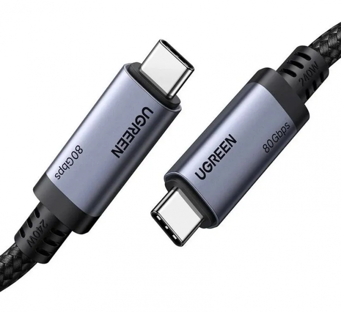 Кабель UGREEN L706 65383 USB4 Cable 5A Max 1m