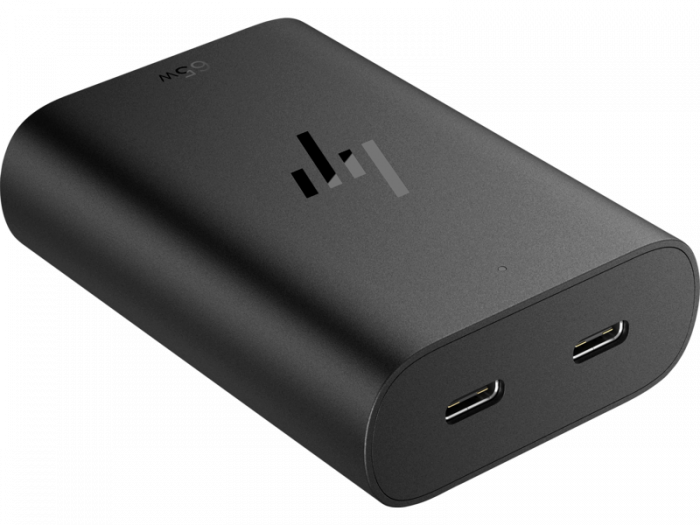 ЗУ HP 600Q7AA USB Type C® 65W GaN Laptop Charger - Black