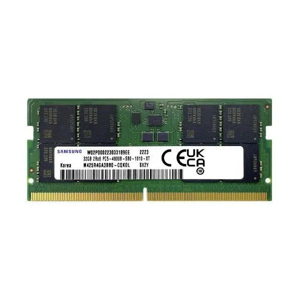 ОЗУ для ноутбука SO DIMM Samsung 32Gb DDR5 4800MHz, CL40, 1.1v, M425R4GA3BB0-CQK, TRAY