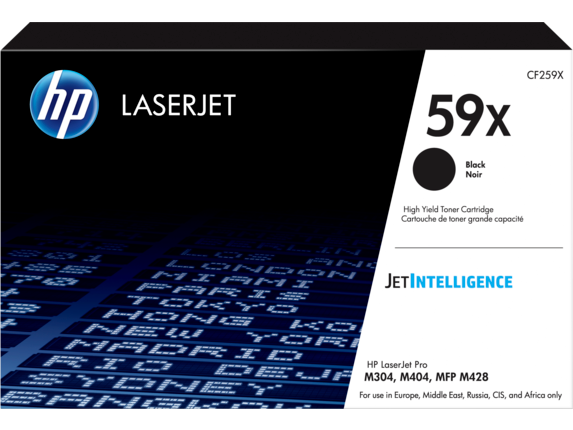Оригинальный лазерный картридж увеличенной емкости HP LaserJet 59X, черный