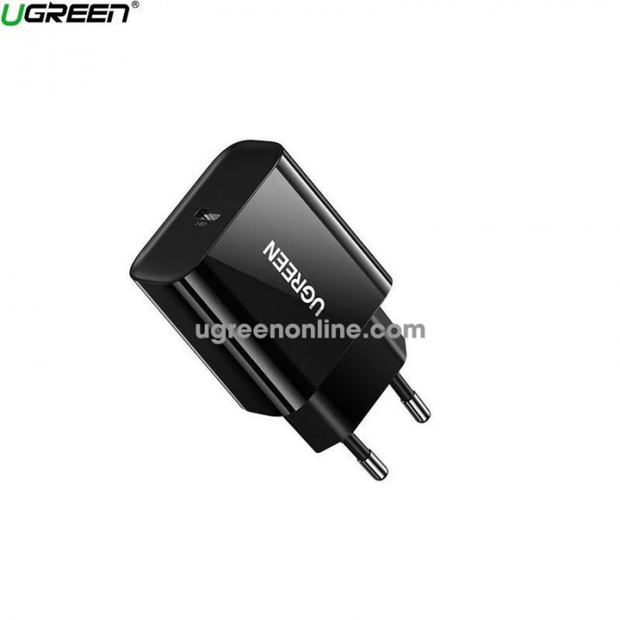 Зарядное устройство UGREEN CD137 PD Fast Charger EU (Black), 10191