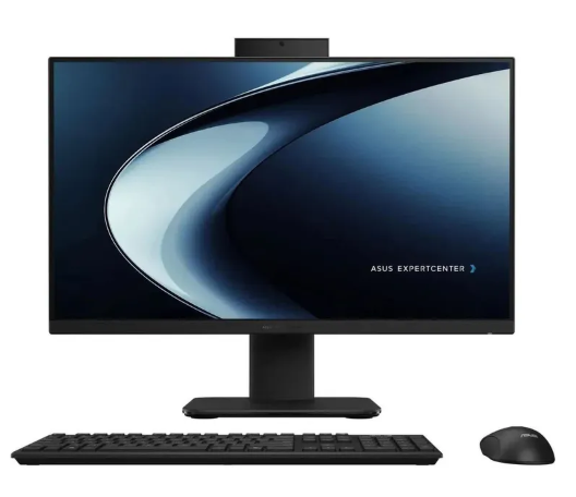 Моноблок ASUS P440VAK-BPC6670/Black/23.8 FHD/C3 100U/16G D5/512G PCIE G4/Wi-Fi 6 + BT 5.4/1080p FHD/90W/WD kbms/DOS/2yw