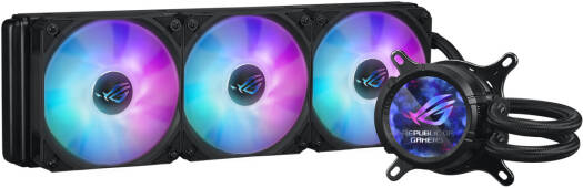 Водяное охлаждение CPU Asus ROG STRIX LC III 360 ARGB LCD 3x120mm Black