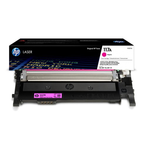 Оригинальный лазерный картридж HP 117A, пурпурный, W2073A