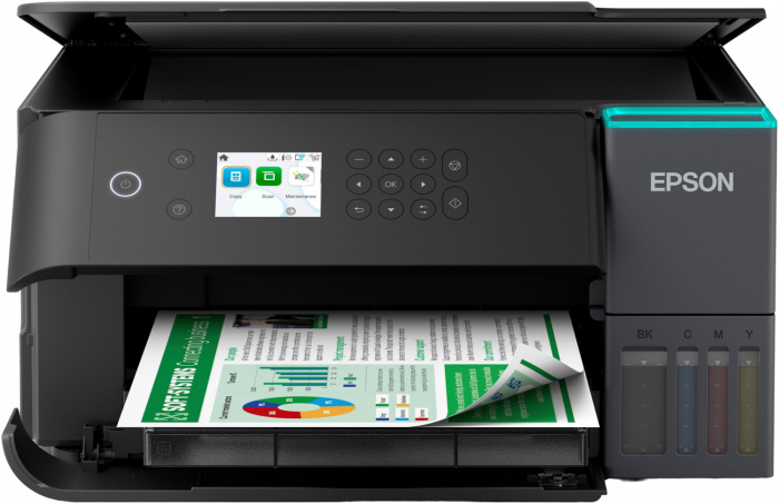 МФУ струйное цветное EPSON L6360 C11CL42402, А4, до 35 стр/м, WIFI, USB, Ethernet, no ADF