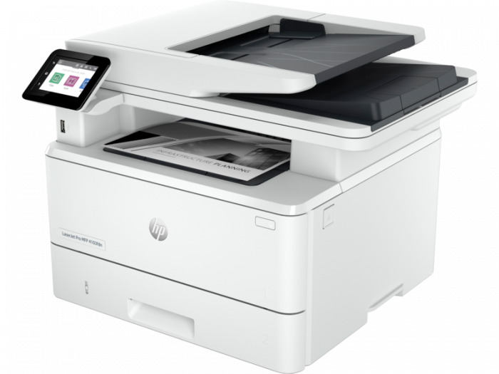 МФУ лазерное ЧБ HP LJ Pro 4103fdn 2Z628A, 40 стр/мин , 1200 x 1200DPI, Wi-Fi, Ethernet, USB, ADF, fax