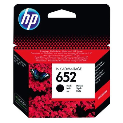 Картридж струйный HP 652 Ink Advantage, F6V25AE, черный, сов.модели DeskJet Ink Advantage 2135/3635/3835/4535/4675