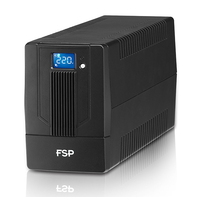 ИБП FSP iFP 1500 900W/батареи 12V 9Ahx2/2xUSB/RJ45/4 розетки Euro/ЖК дисплей
