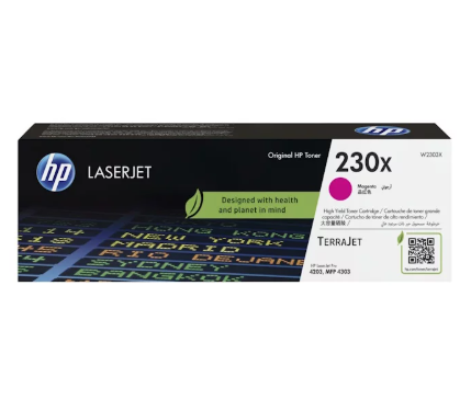 Лазерный картридж HP W2303X для LaserJet, пурпурный (5500 стр)