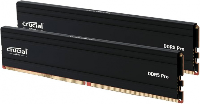 Набор модулей памяти Crucial PRO DIMM DDR5, 32Gb (16x2), 5600Mts, CL46, 1.1v, with Heatsink, CP2K16G56C46U5