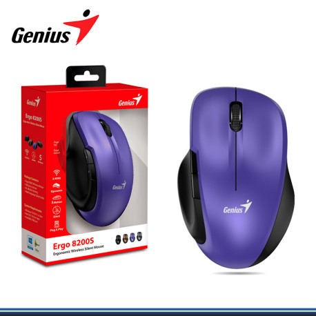 Мышка Genius RS2,Ergo 8200S,Purple 31030029402
