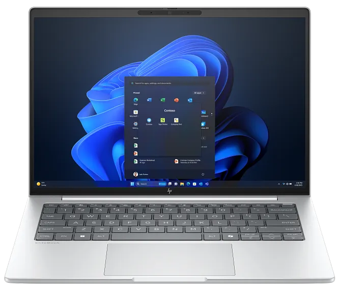 Ноутбук HP EliteBook 8 G1i 14 UMA U5-225H,14 WUXGA UWVA 300,16G D5,512G PCIe,W11p6,3yw NBS,5MP IR,Bl kbd KZ,WiFi7+BT5.4