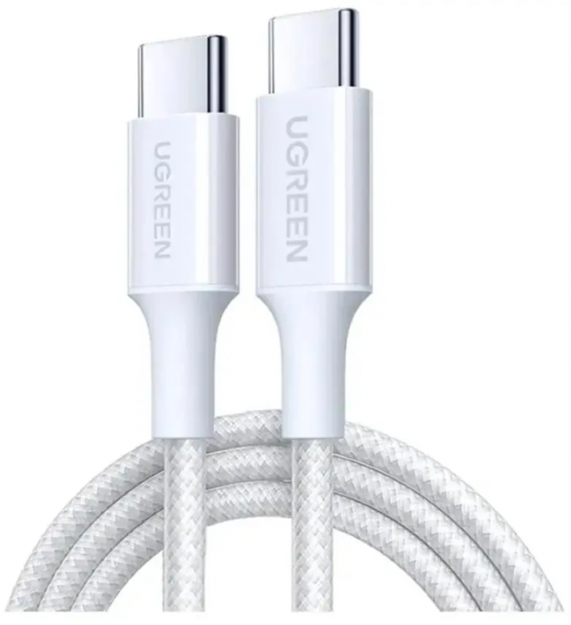 Кабель UGREEN L502 65250 100W USB-C/USB-C PD Fast Charging Cable 1M