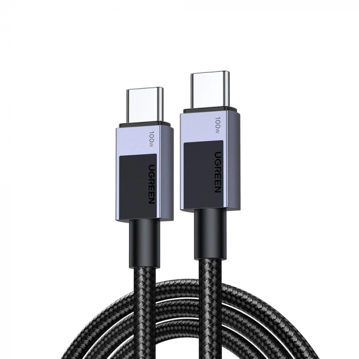 Кабель Ugreen L512 USB-C to USB-C PD Fast Charging 1m 45063