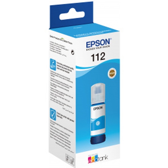 Контейнер с голубыми чернилами Epson C13T06C24A,  I/C (c) L65**/L15***/ЖЕЛТАЯ НАКЛЕЙКА