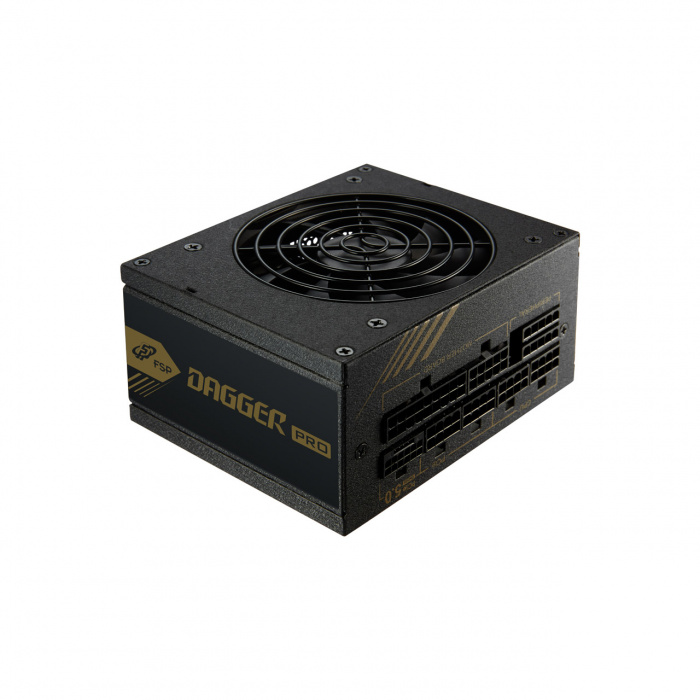 БП FSP DAGGER PRO 850W, SDA2-850, 850W, 80 PLUS Gold, Full Modular, compliant with SFX12V V3.3, PCIe 5.0,Black,Retail
