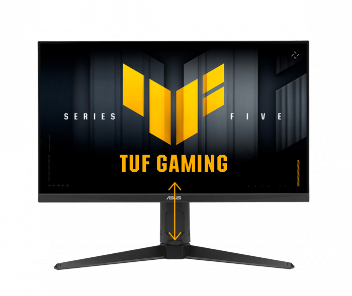 Монитор ASUS VG27UQEL5A IPS,27",16:9 UHD 80Hz/FHD 310Hz,400cd/m2,1000:1,1ms,2xHDMI,DP,Sp 2W,HDR10