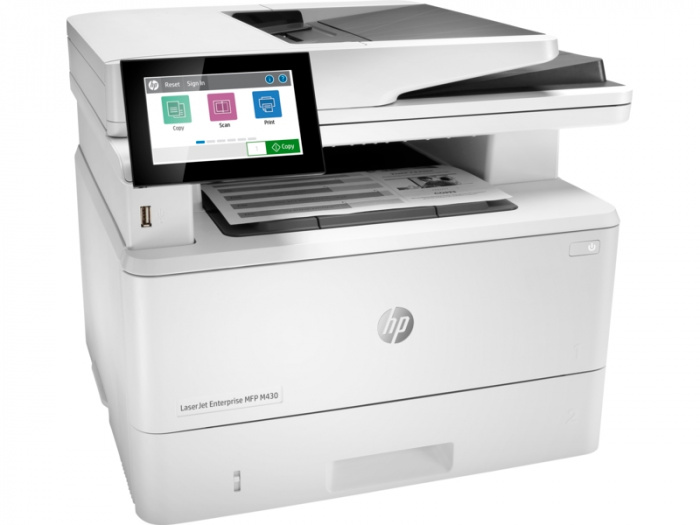 МФУ лазерное монохромное HP LJ Ent M430f 3PZ55A, A4, 38 стр/мин, 2ГБ, ADF, Ethernet, USB 2.0