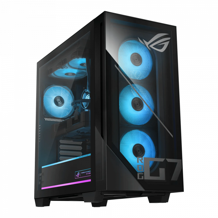 Системный блок ASUS GM700TZ-R9800X0010/BLACK/58L/LIQUID/R7-9800X 3D/32G/1TB PCIE/RTX5070TI 16G/WiFi6+BT5.4/850W /DOS/1yw