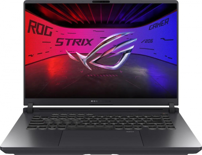 Ноутбук ROG Strix G16 G615JM-RV039/Gray/DOS/i5-13450HX/RTX5060 8G/16 WUXGA 16:10 165Hz 300nt/D5 16G/1T PCIe/WF7+BT5.4