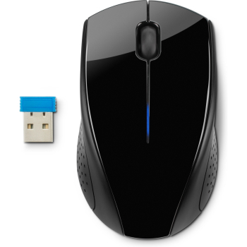 Мышь беспроводная HP 3FV66AA, 220 Black, 1000dpi