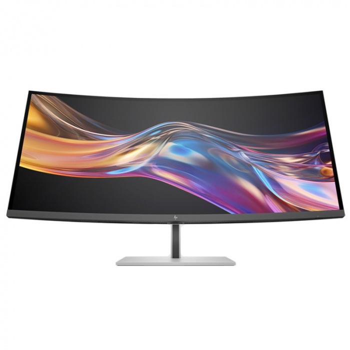 Монитор HP Series 7 Pro 37.5 WQHD+ TB 4 738pu Curved 2300R IPS 21:9 100Hz,400cd/m2,2000:1,5ms,HDMI,2xDP,5xUSB,RJ-45,DC