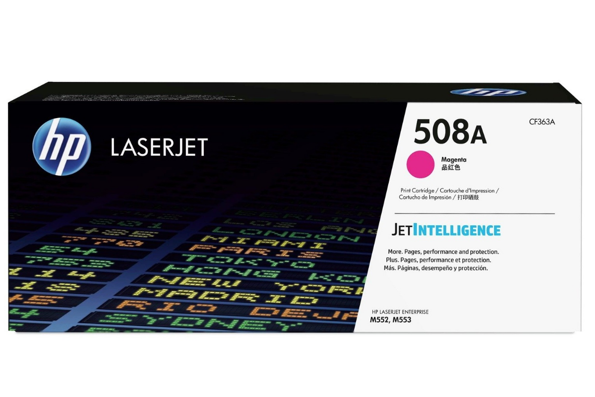 Картридж лазерный HP LaserJet 508A CF363A Пурпурный