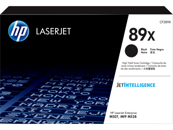 Картридж лазерный HP CF289X LaserJet 89X, черный