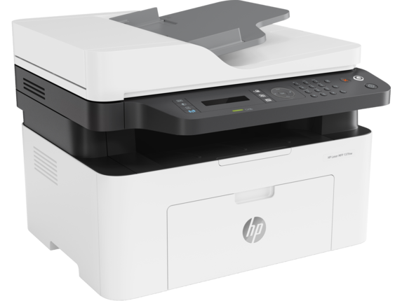 МФУ HP 4ZB84A Laser MFP 137fnw, печать 1200x1200dpi, копир 600x600dpi, сканер 1200x1200dpi, факс 300x300dpi, USB