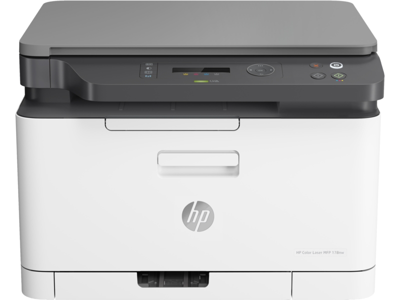 МФУ лазерное цветное HP Color Laser MFP 178nw 4ZB96A, ЧБ 18 стр/мин, цвет 4 стр/мин, 64 MB, USB 2.0, Ethernet, WIFI