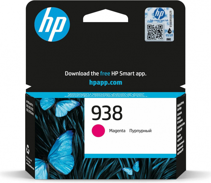 Струйный картридж HP 4S6X6PE HP пурпурный 938 (800 стр)