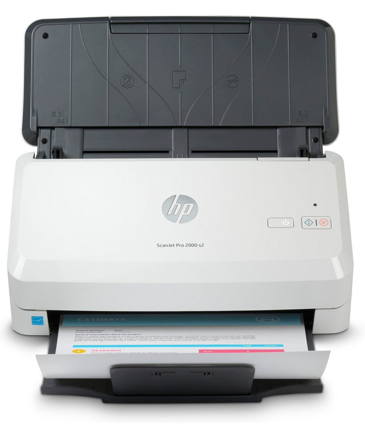 Сканер потоковый HP SJ Pro 2000 s2 6FW06A, A4, 35 стр/70 изобр/мин, 600dpi, USB 3.0