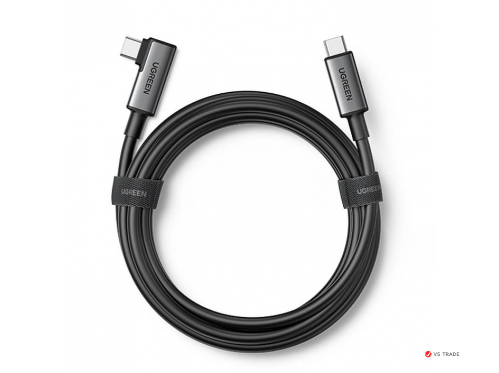 Кабель USB C - USB C, 3.2 Gen1, 90°, 5Gbps, 5m, для VR очков US551 (90629) UGREEN