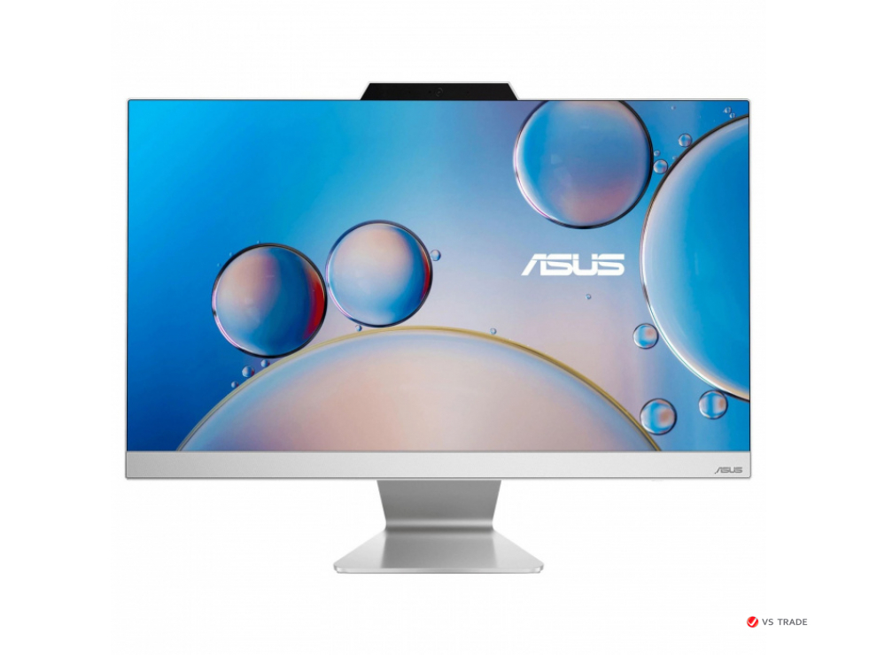 Моноблок ASUS E3402WVA-WPC0100/White/23.8 FHD/I5-1335U/8GB D5/512GB PCIE G4/WiFi6+BT5.2/720p HD/90W/WL kbamp;ms/DOS