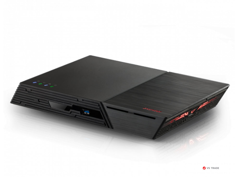 Сетевой накопитель ASUSTOR FS6812X 12 Bay All M.2 SSD NAS, AMD Ryzen Quad-Core 2.3GHz, 16GB RAM DDR5, Dual 10GbE Port
