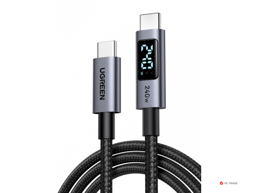 Зарядный кабель Ugreen L530 USB-C to USB-C PD Fast Charging  Cable 240W Max 2m, 65867