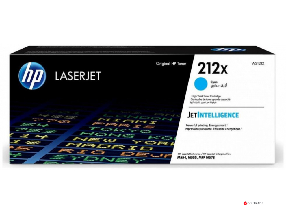 Картридж лазерный HP W2121X Cyan Original LaserJet Toner Cartridge