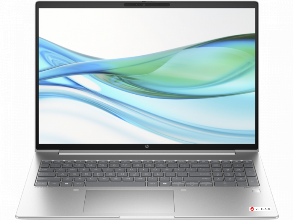 Ноутбук HP ProBook 460 G11 UMA U7-155U,16 WUXGA UWVA 300,16G D5,512G PCIe,DOS,1yw,DAMic,5MP IR,Blit,WiFi6E+BT5.3,PkSilv