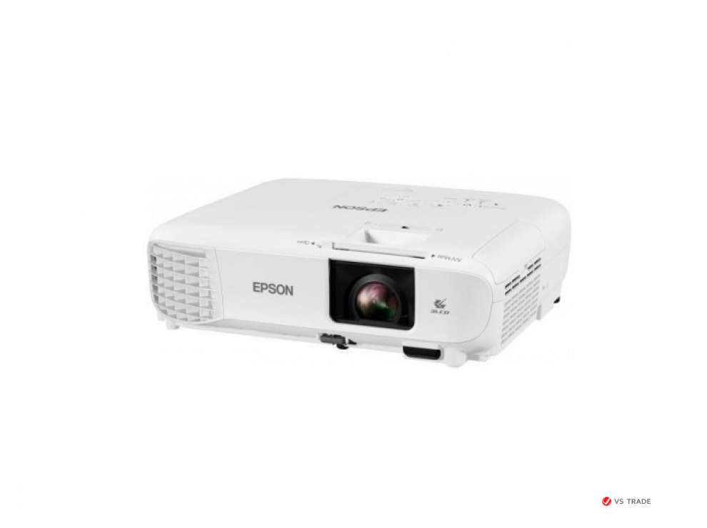 Проектор Epson EB-W49 V11H983040, LCD: 3 | 0.59" P-Si TFT, WXGA (1280x800), 3800LM, 16000:1, HDMI*2, просмотр с USB