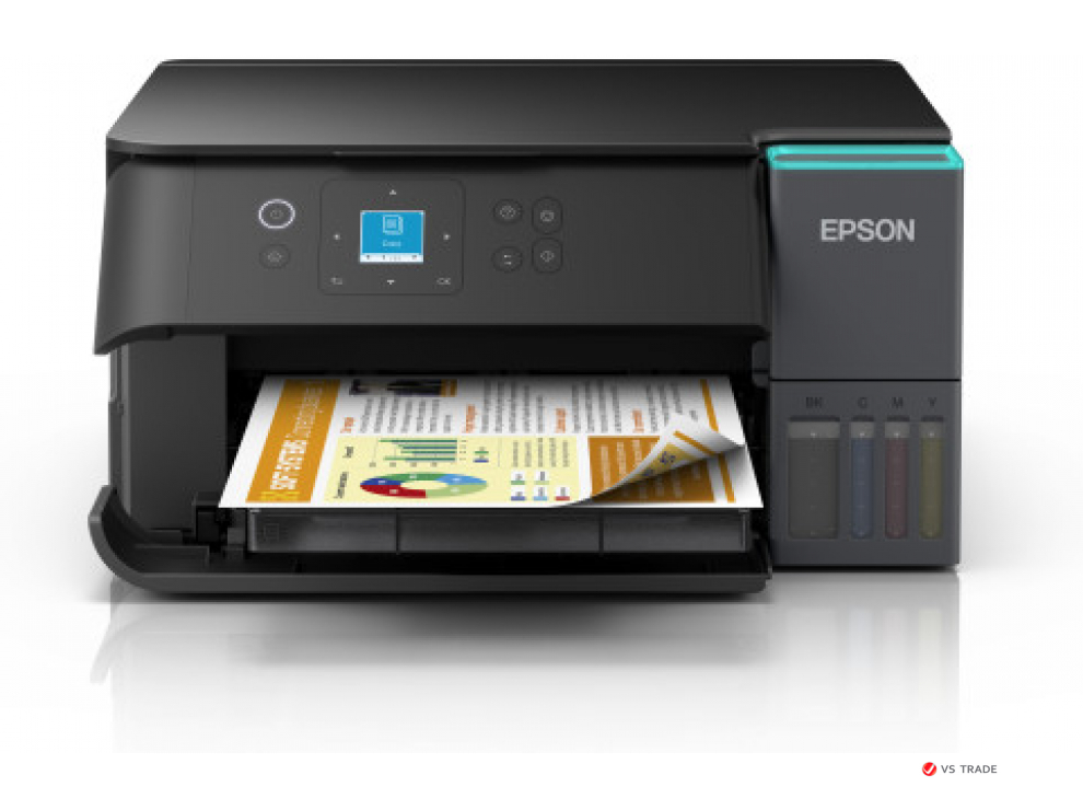 МФУ струйное Epson L4360 C11CL41411, А4,  до 33стр/мин, 4цв, duplex, USB, Wi-Fi, no ADF