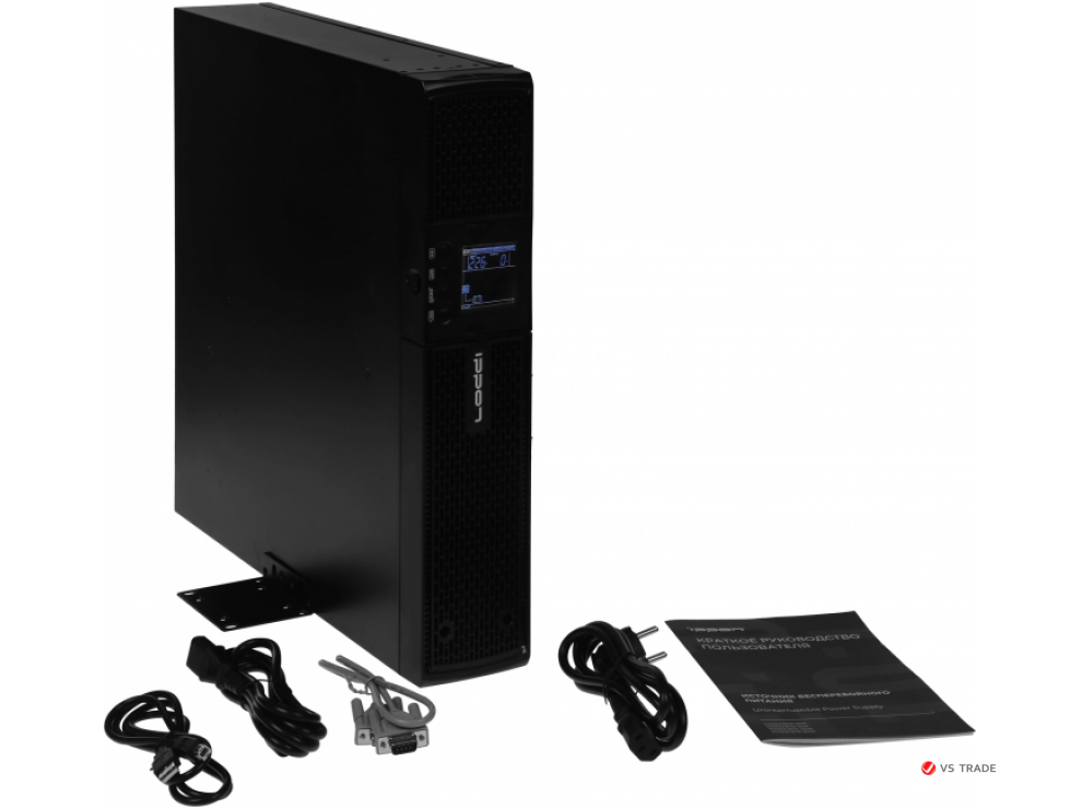 ИБП Ippon Innova RTB 1500, 1500 ВA, 1350 Вт, AVR 165-290В, 8xIEC C13, управление по USB/COM