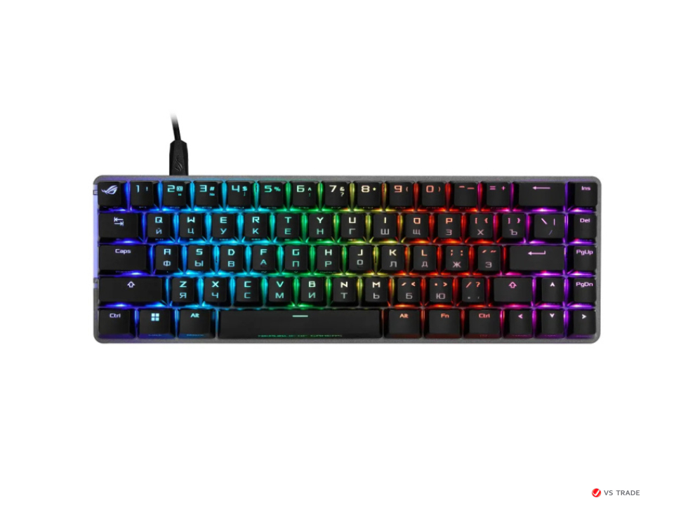 Клавиатура M605 ROG FALCHION ACE HFX/HFX/RU/PBT//KB,ROG HFX MAGNETIC,PBT