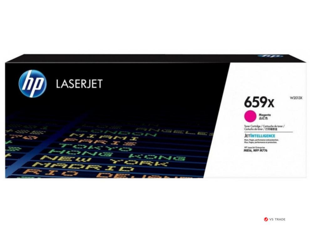 Картридж лазерный HP W2013X, 659X High Yield Magenta Original LaserJet Toner Cartridge
