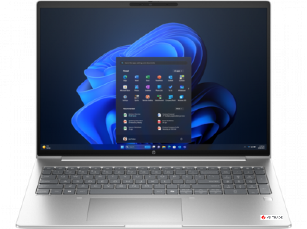 Ноутбук HP ProBook 4 G1i 16in UMA Ultra 7 255U,16 WUXGA UWVA 300,16G D5,512G PCIe,W11p64,3yw,5MP IR,Bl kbd