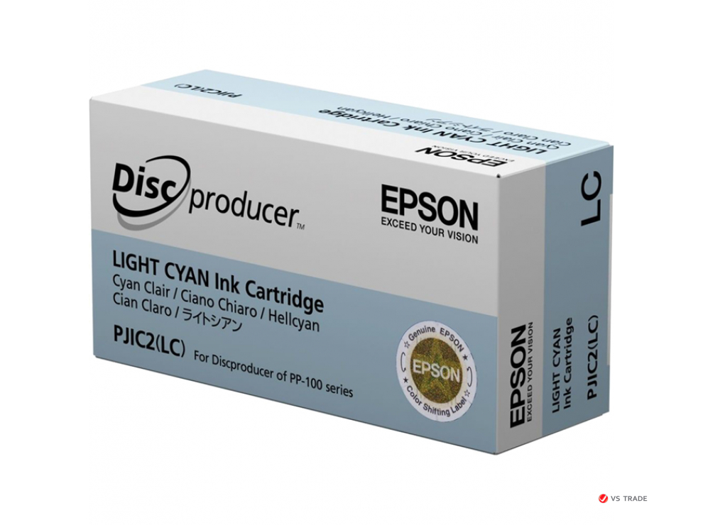 Картридж Epson C13S020689 Discproducer Ink PJIC7(LC), Light Cyan