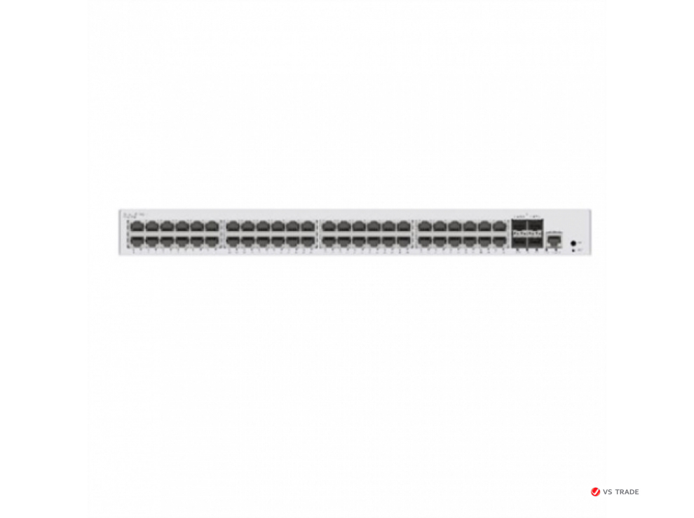 Коммутатор Huawei S310-48P4S (L2+, 48*10/100/1000BASE-T ports 380W PoE+, 4*GE SFP ports, AC power)