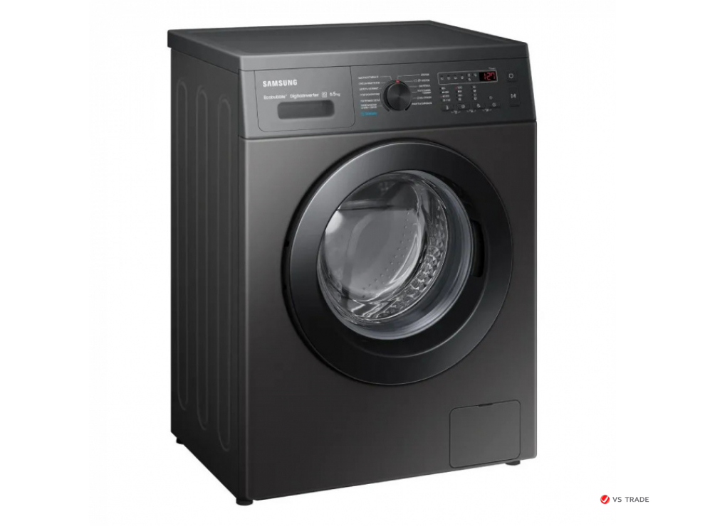 Стиральная машина Samsung, 6,5 кг, глубина 45 см, Black WW65AK4S21CXLT