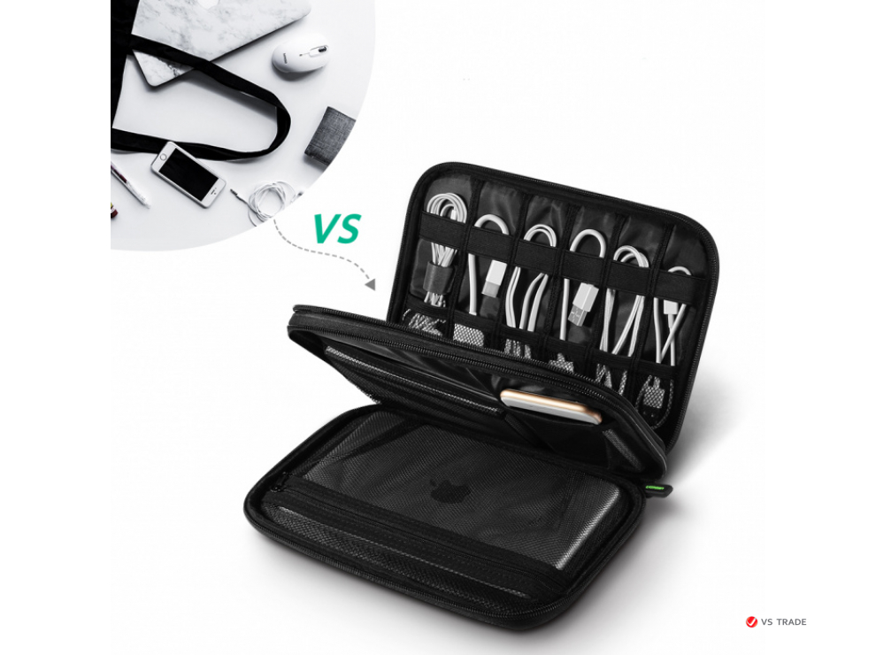 Сумка органайзер LP139 50147 для хранения UGREEN  (серый)